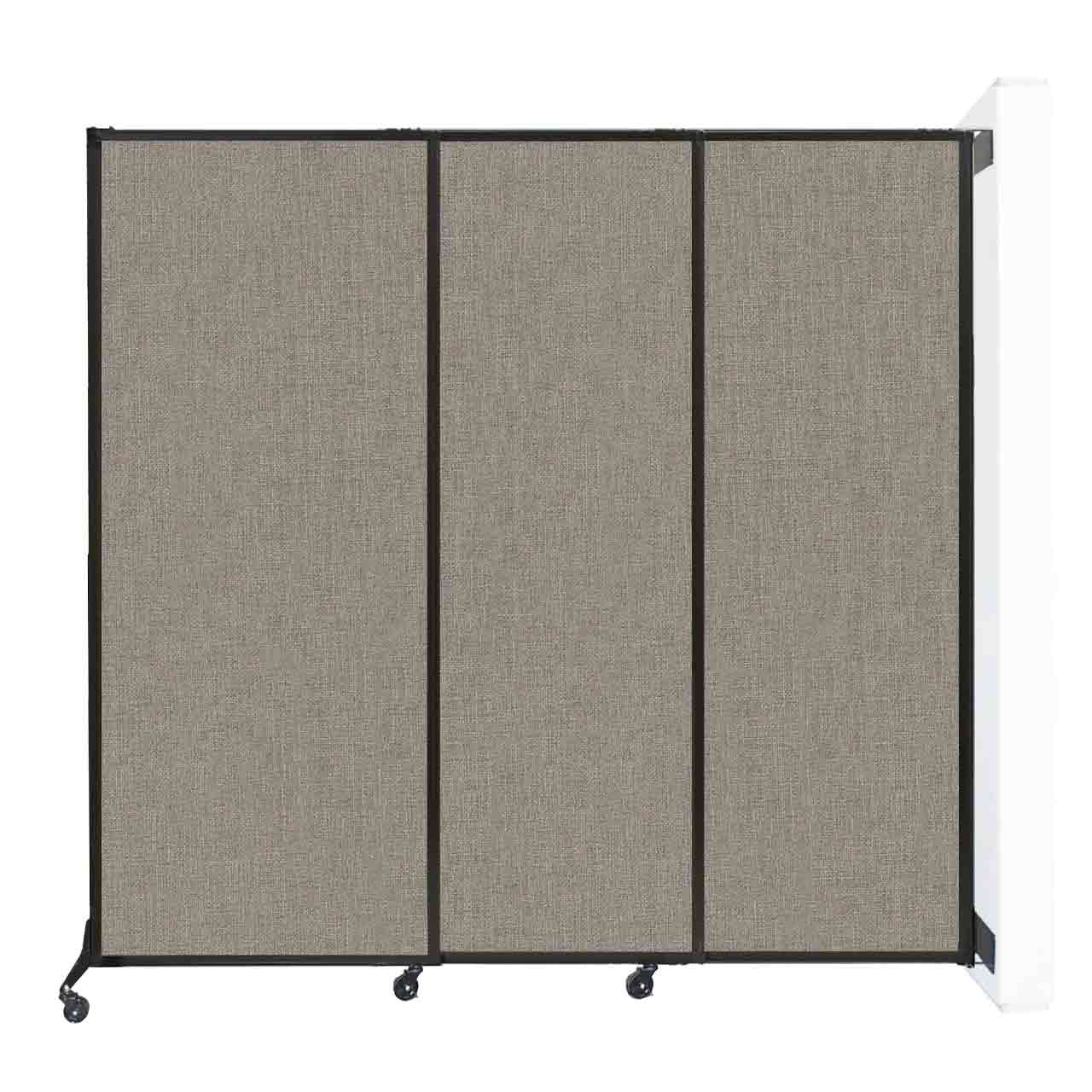 QuickWall Sliding Partition, Wall-Mounted