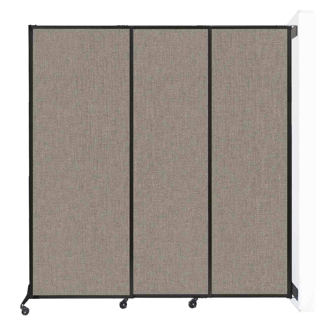QuickWall Sliding Partition, Wall-Mounted