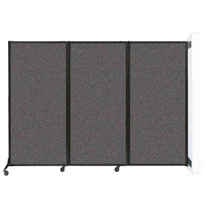 QuickWall Folding Partition, Wall-Mounted