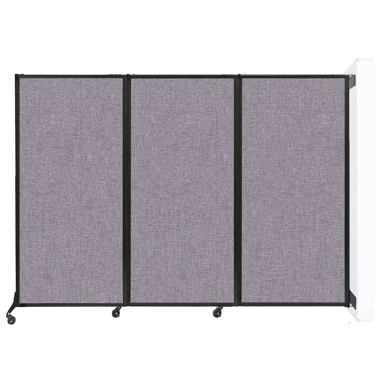 QuickWall Folding Partition, Wall-Mounted