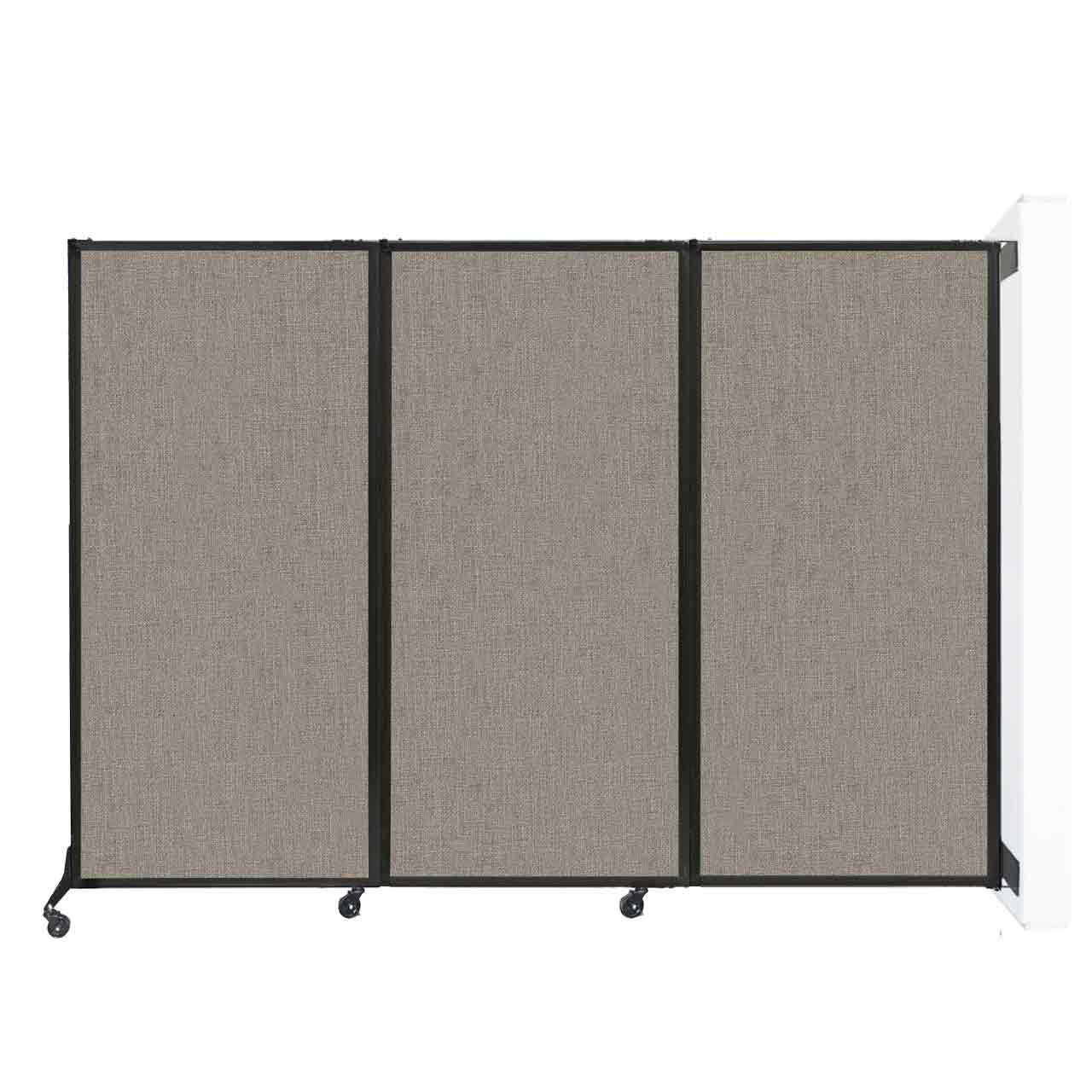 QuickWall Folding Partition, Wall-Mounted