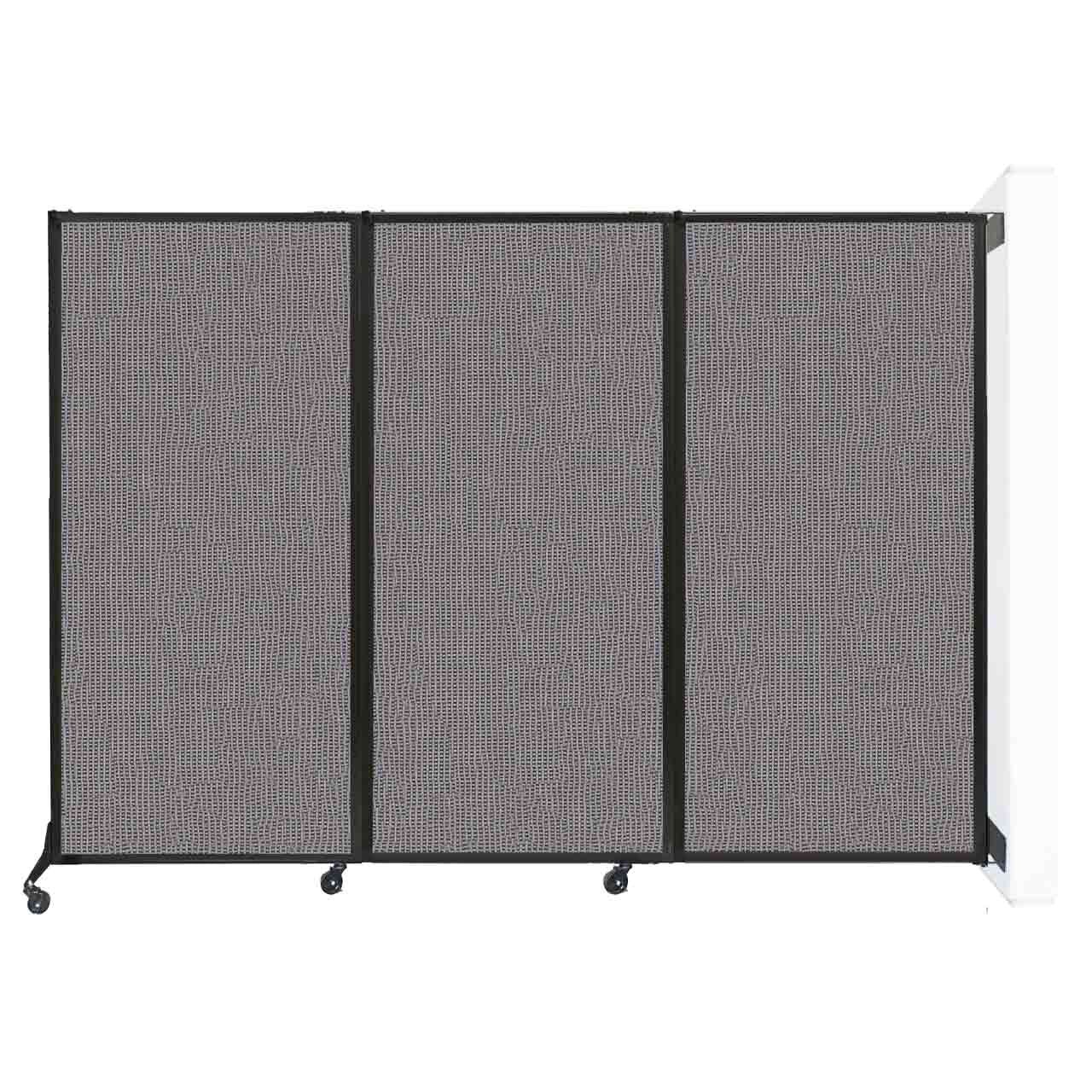 QuickWall Folding Partition, Wall-Mounted