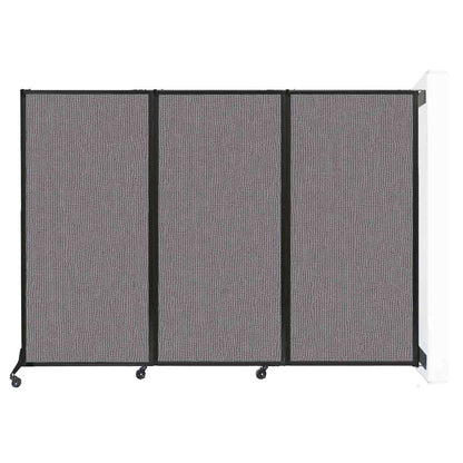 QuickWall Folding Partition, Wall-Mounted