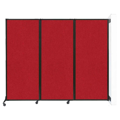 QuickWall Folding Partition, Wall-Mounted