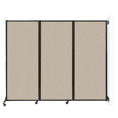 QuickWall Folding Partition, Wall-Mounted
