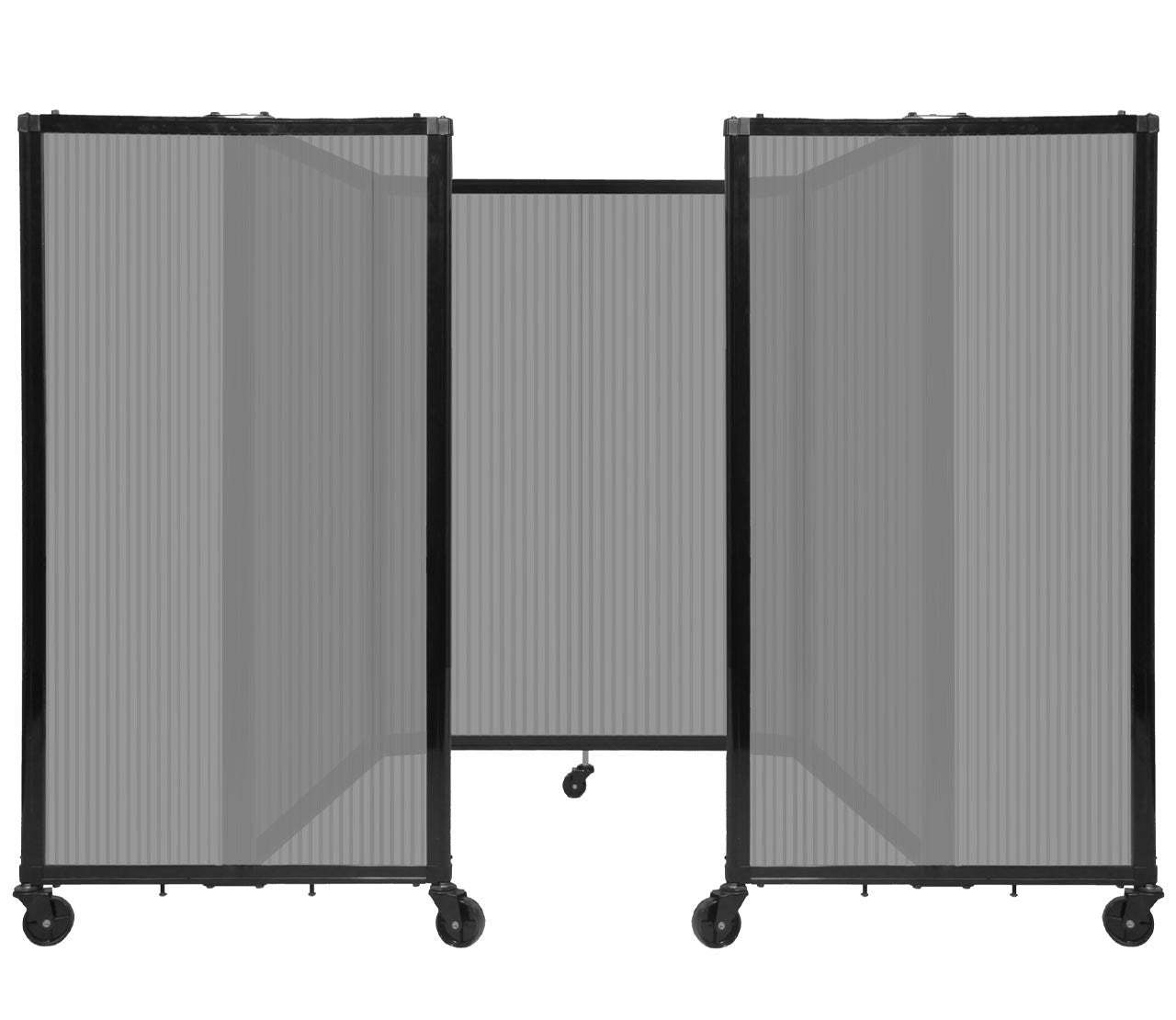 Polycarbonate Room Divider 360 Folding Portable Partition