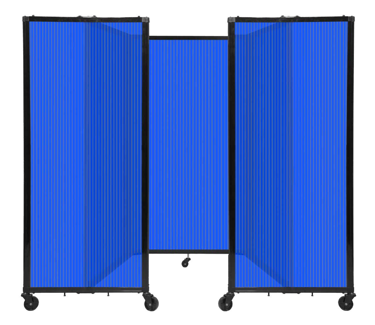 Polycarbonate Room Divider 360 Folding Portable Partition