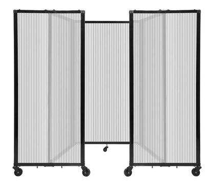 Polycarbonate Room Divider 360 Folding Portable Partition
