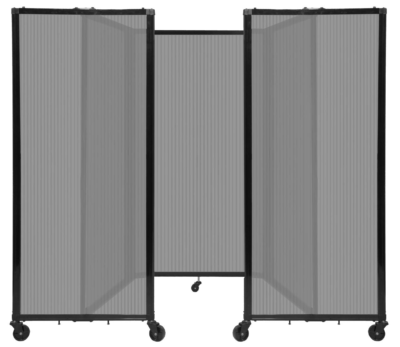 Polycarbonate Room Divider 360 Folding Portable Partition
