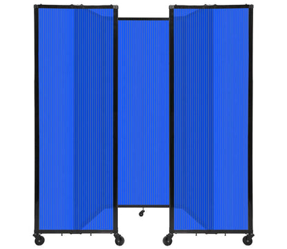 Polycarbonate Room Divider 360 Folding Portable Partition