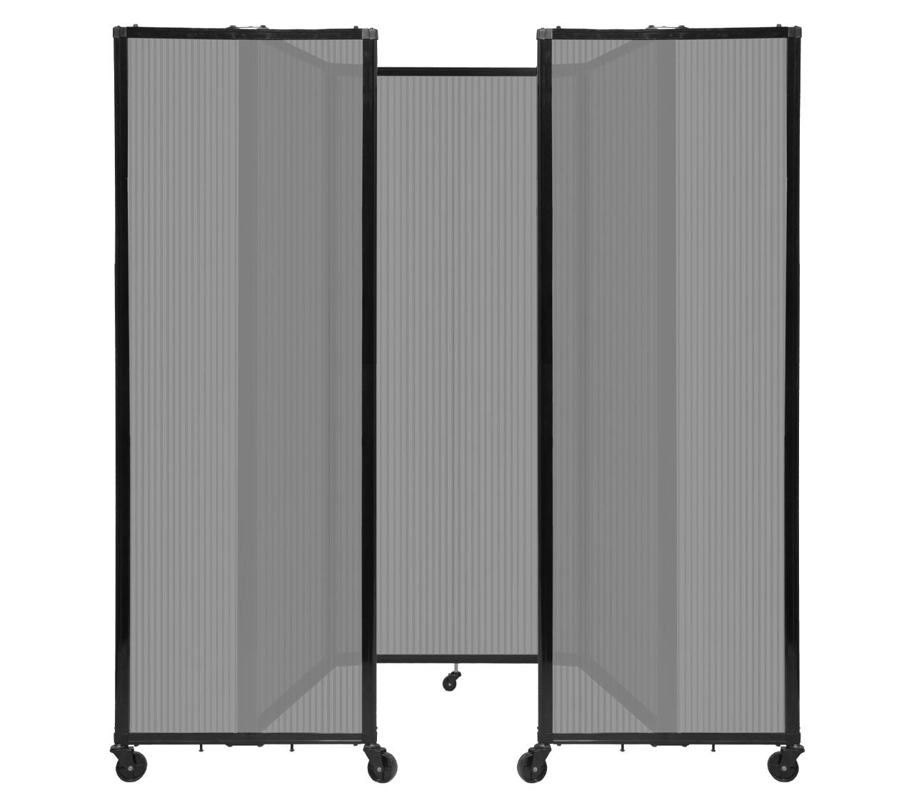 Polycarbonate Room Divider 360 Folding Portable Partition