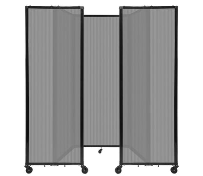 Polycarbonate Room Divider 360 Folding Portable Partition