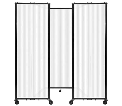 Polycarbonate Room Divider 360 Folding Portable Partition