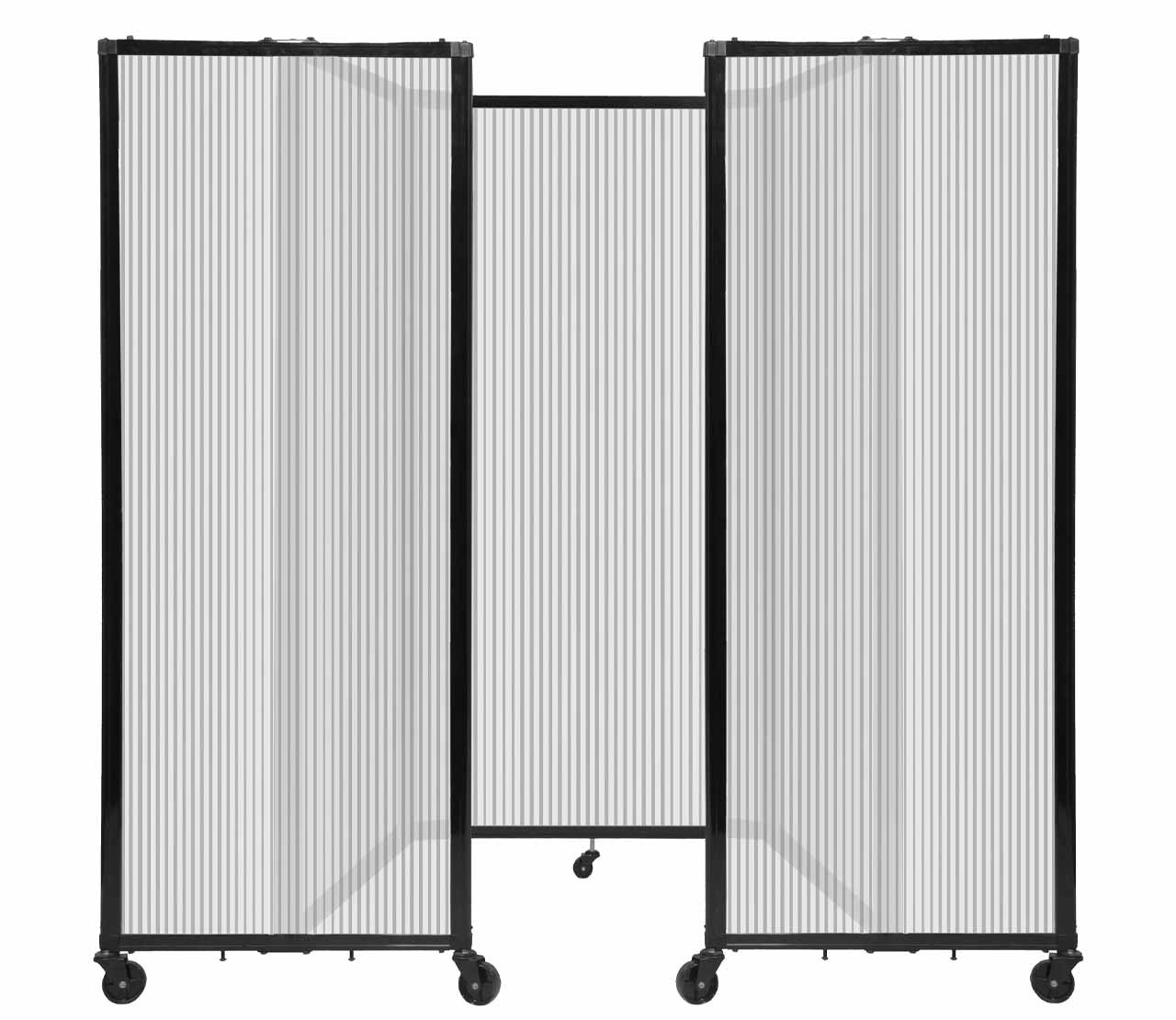 Polycarbonate Room Divider 360 Folding Portable Partition