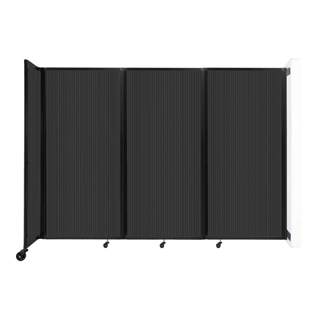 The Room Divider 360 Folding Partition, Wall-Mounted