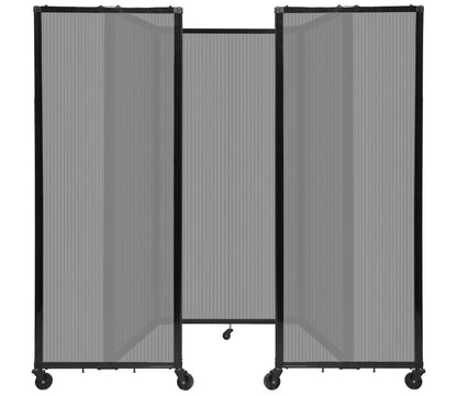 Polycarbonate Room Divider 360 Folding Portable Partition