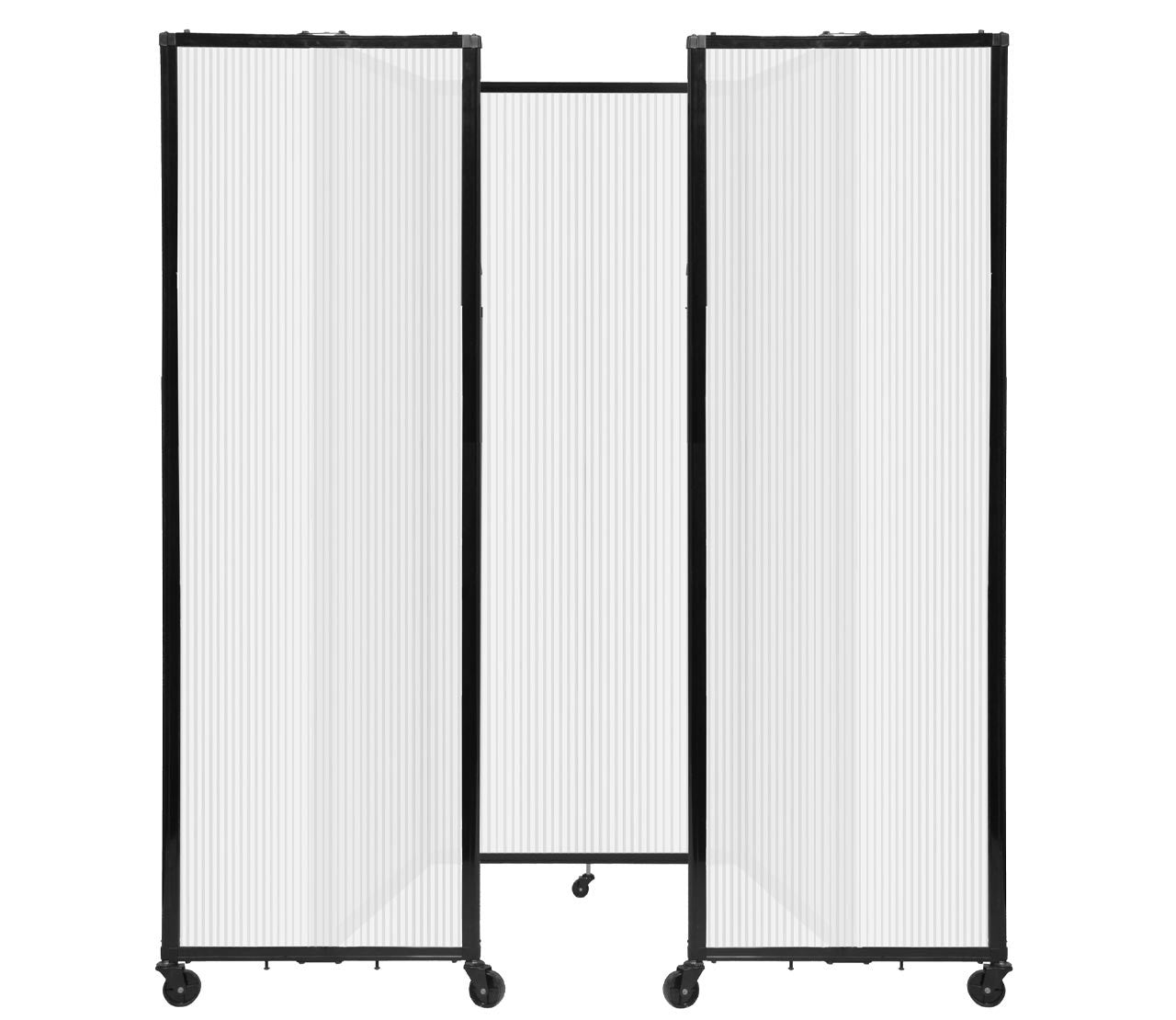 Polycarbonate Room Divider 360 Folding Portable Partition