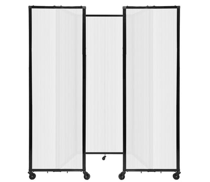 Polycarbonate Room Divider 360 Folding Portable Partition
