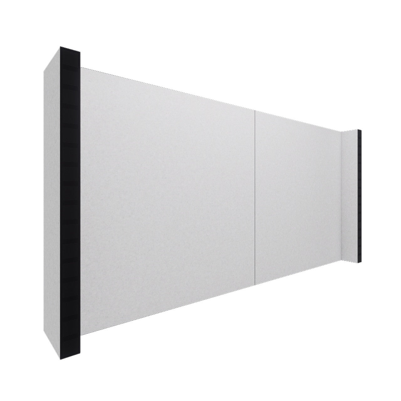 EverPanel® Simple Wall Kit - Black Trim