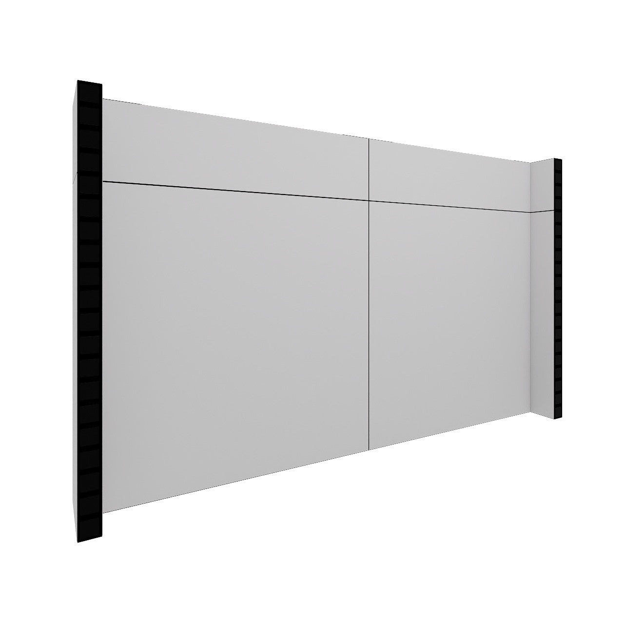 EverPanel® Simple Wall Kit - Black Trim