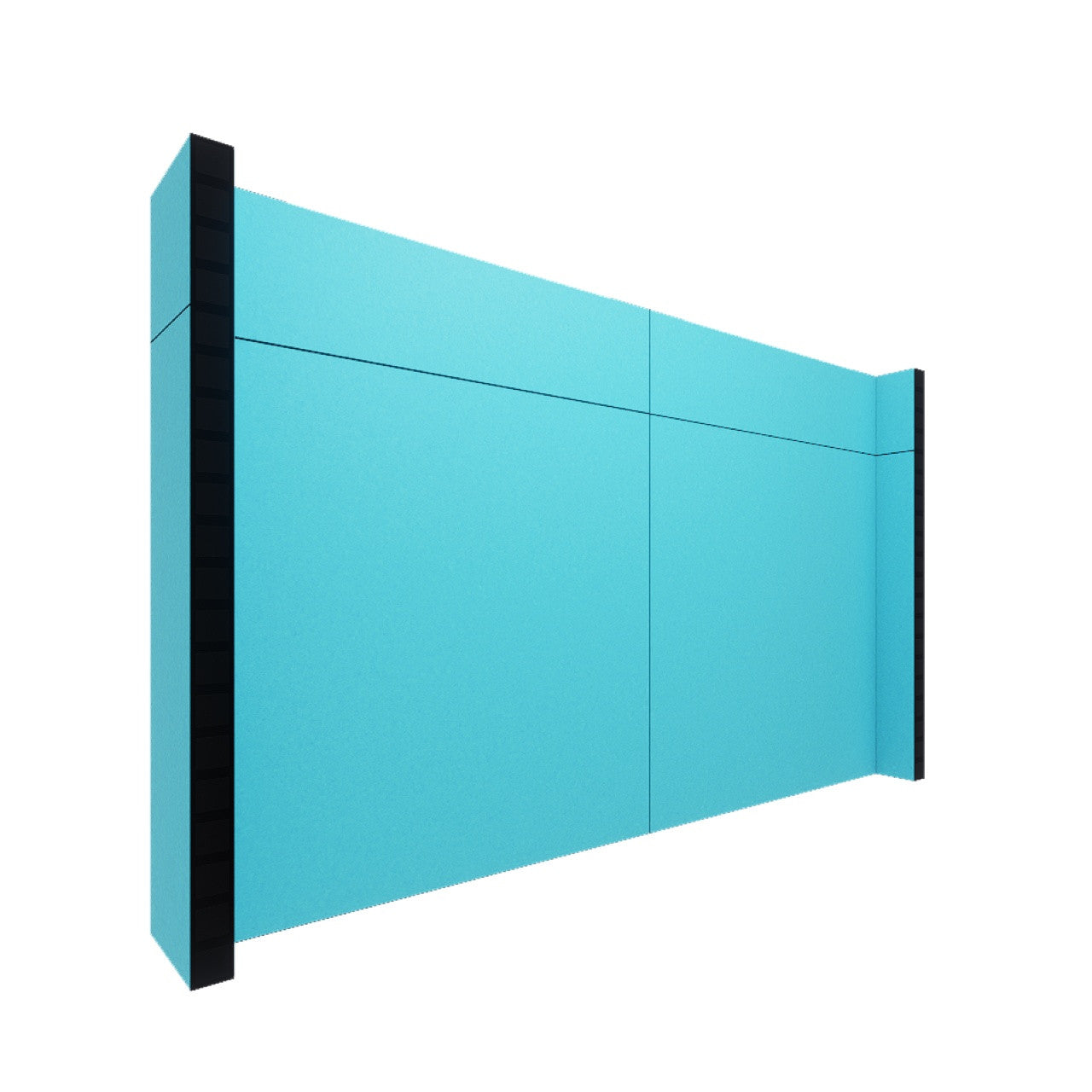 EverPanel® Simple Wall Kit - Black Trim