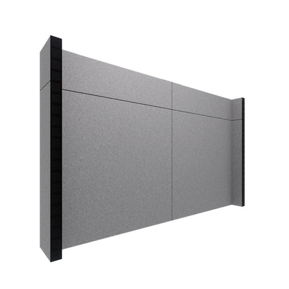 EverPanel® Simple Wall Kit - Black Trim