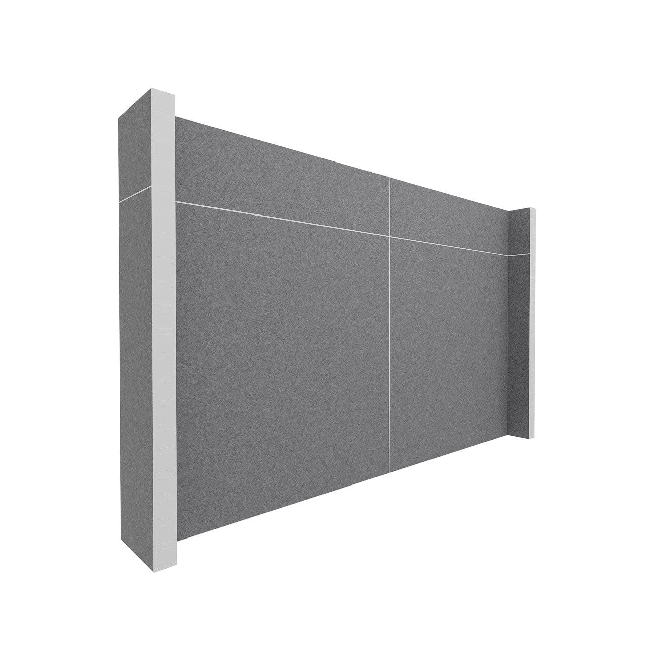 EverPanel® Simple Wall Kit - White Trim