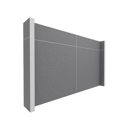 EverPanel® Simple Wall Kit - White Trim
