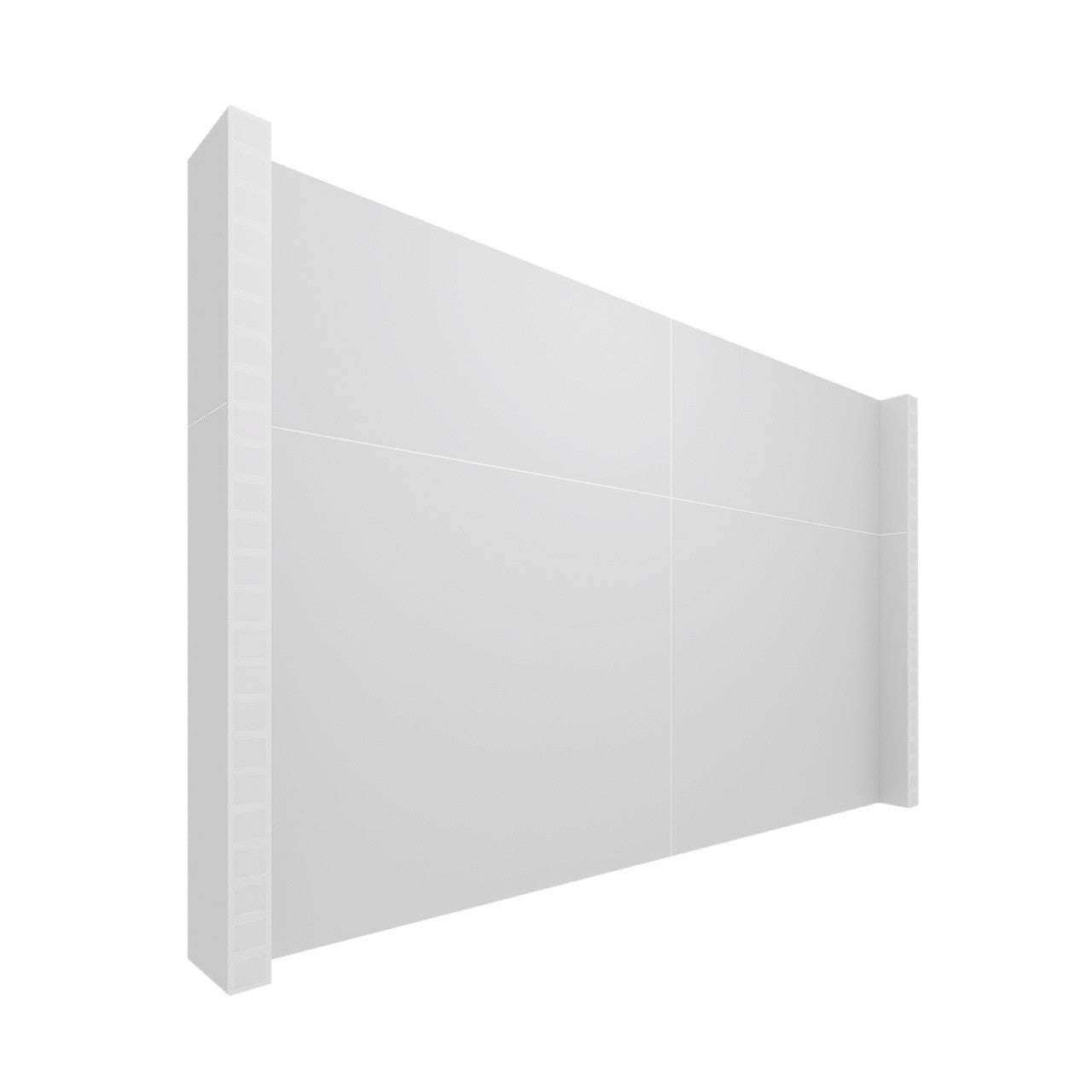 EverPanel® Simple Wall Kit - White Trim