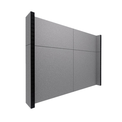 EverPanel® Simple Wall Kit - Black Trim