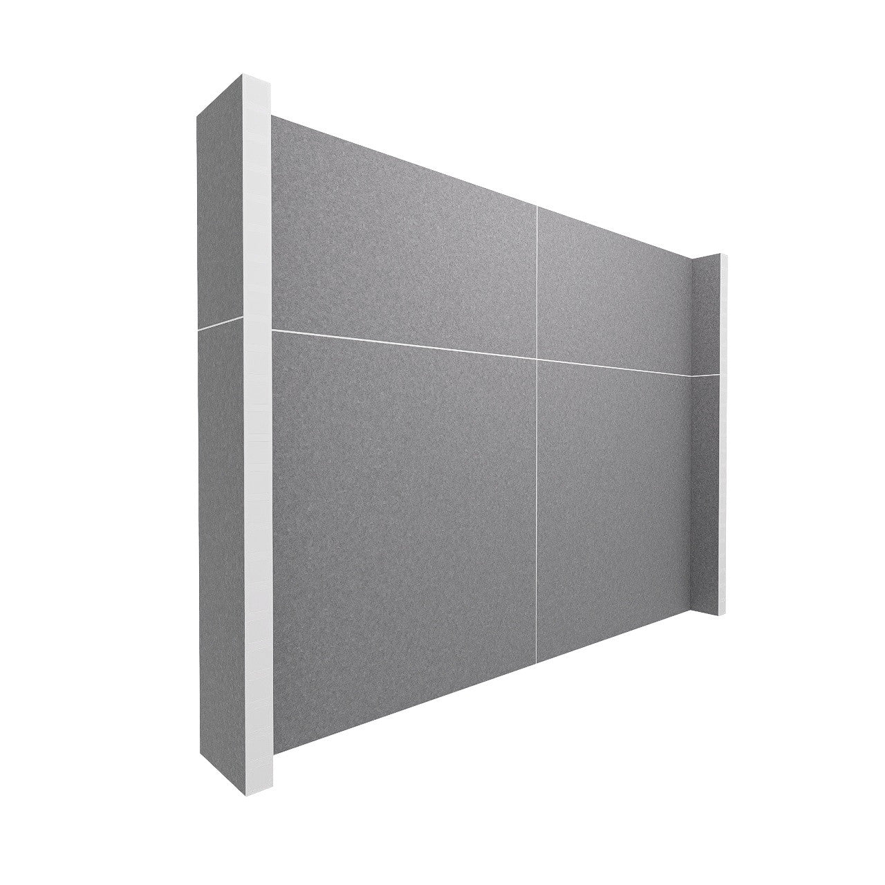 EverPanel® Simple Wall Kit - White Trim