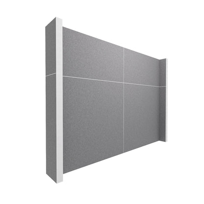EverPanel® Simple Wall Kit - White Trim
