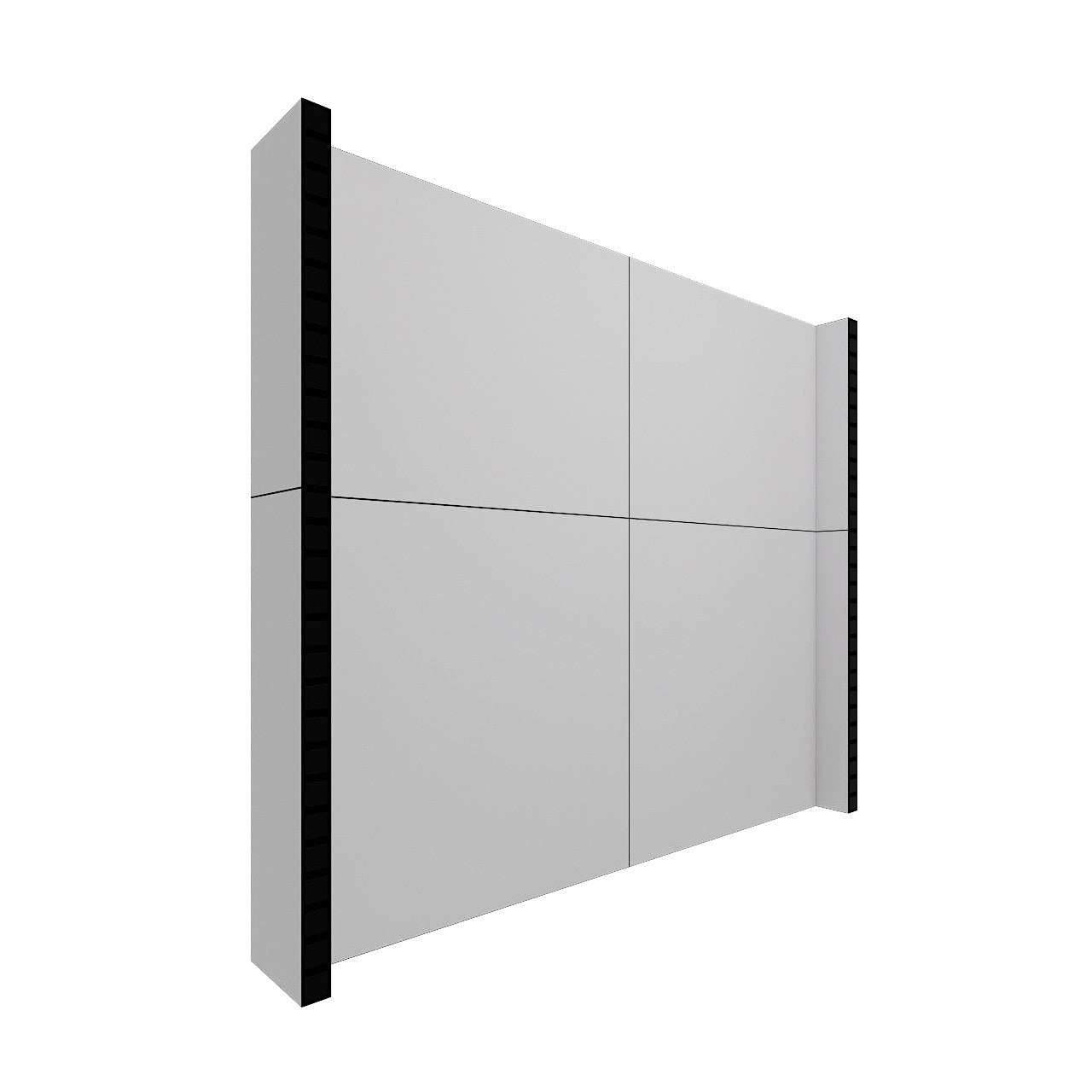 EverPanel® Simple Wall Kit - Black Trim