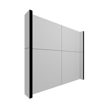 EverPanel® Simple Wall Kit - Black Trim