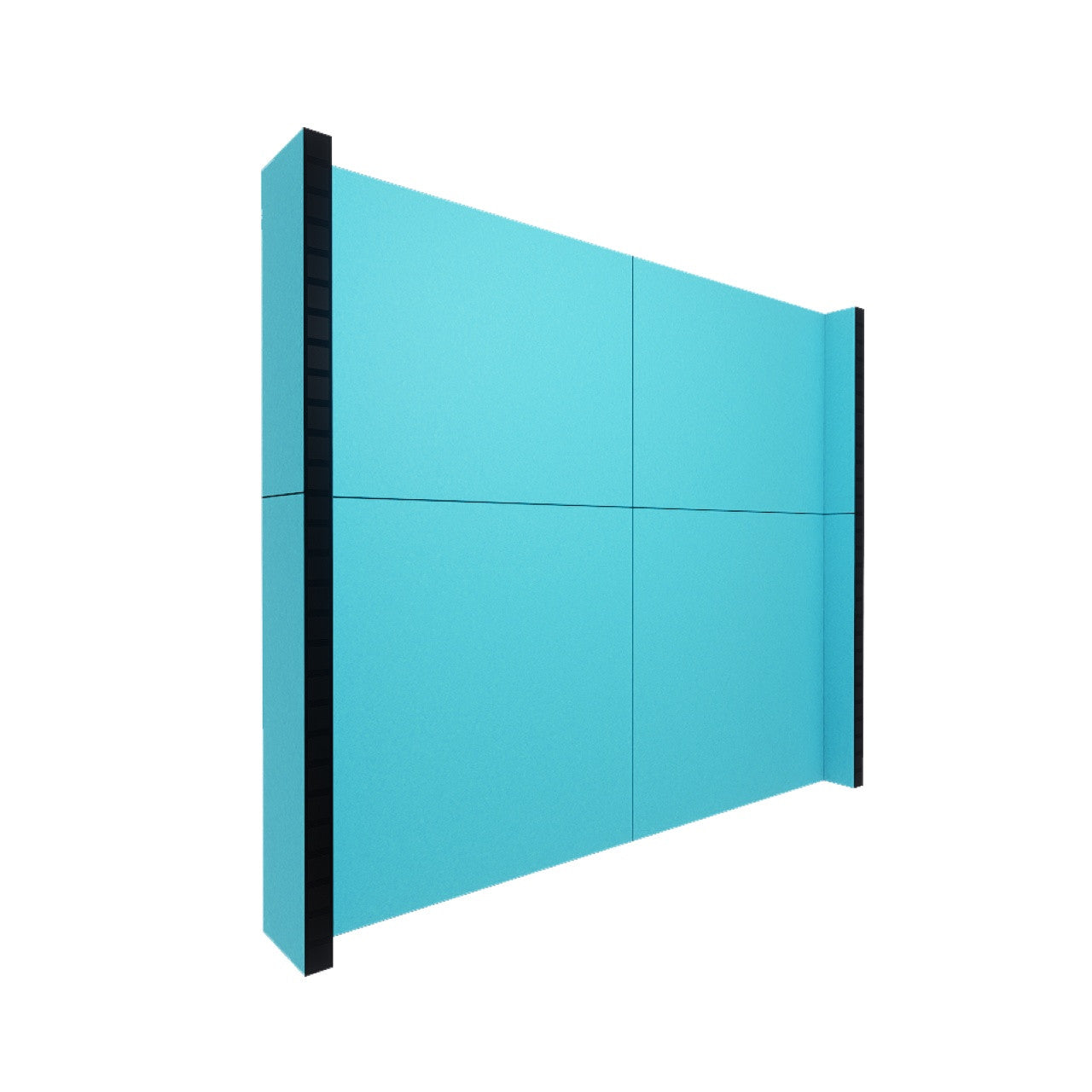 EverPanel® Simple Wall Kit - Black Trim