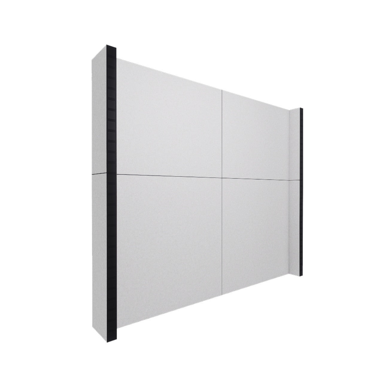 EverPanel® Simple Wall Kit - Black Trim