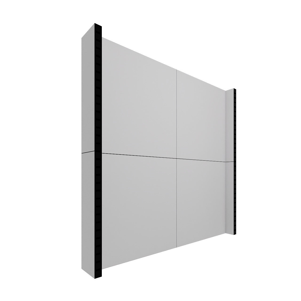 EverPanel® Simple Wall Kit - Black Trim