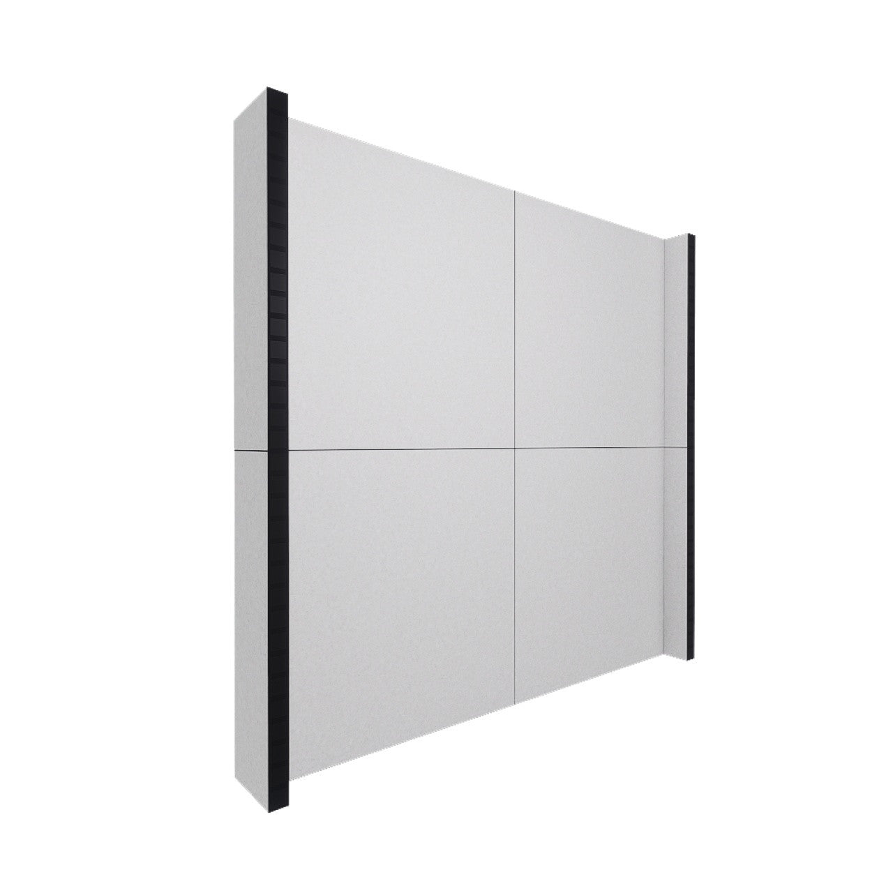EverPanel® Simple Wall Kit - Black Trim
