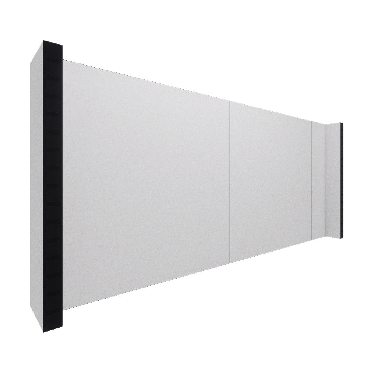 EverPanel® Simple Wall Kit - Black Trim