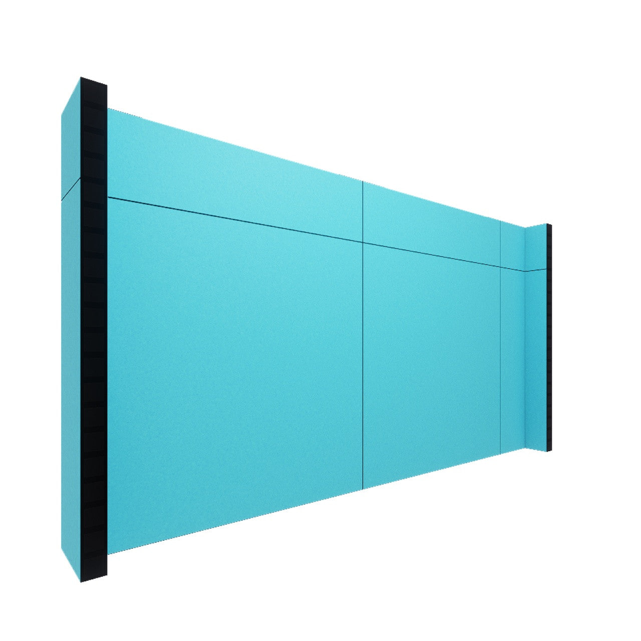 EverPanel® Simple Wall Kit - Black Trim