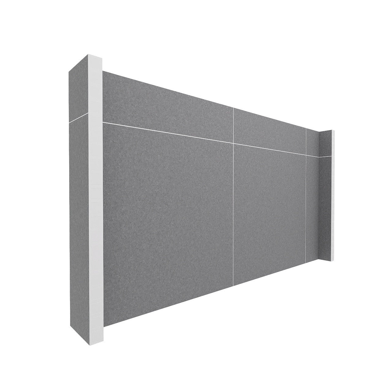 EverPanel® Simple Wall Kit - White Trim