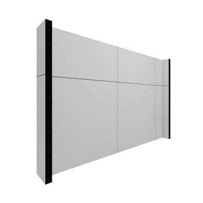 EverPanel® Simple Wall Kit - Black Trim