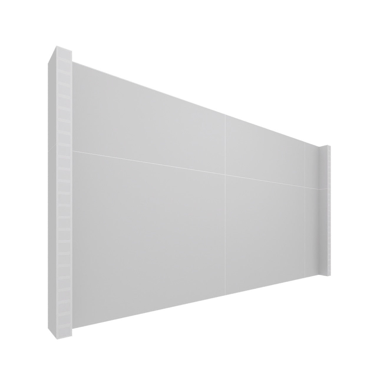 EverPanel® Simple Wall Kit - White Trim