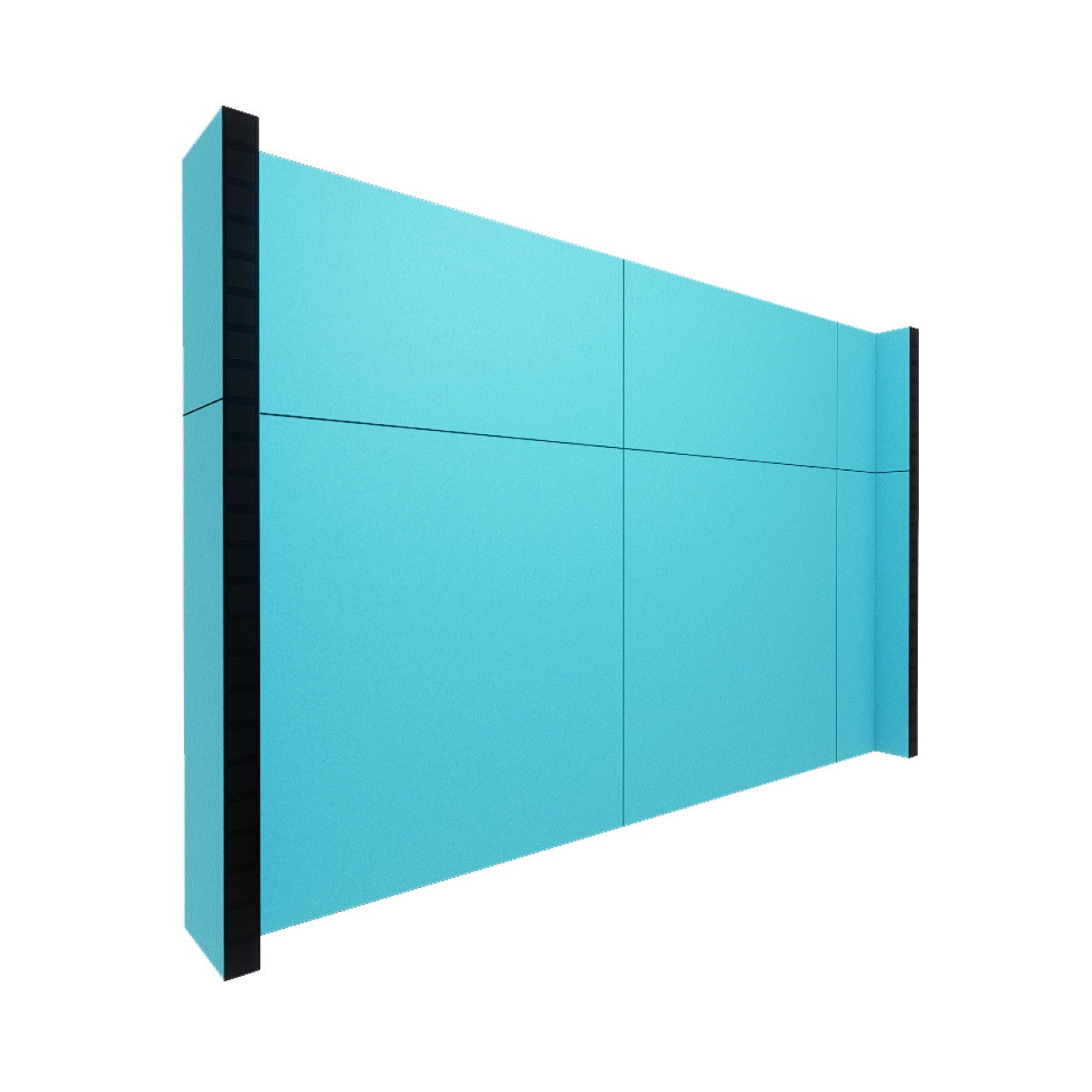 EverPanel® Simple Wall Kit - Black Trim