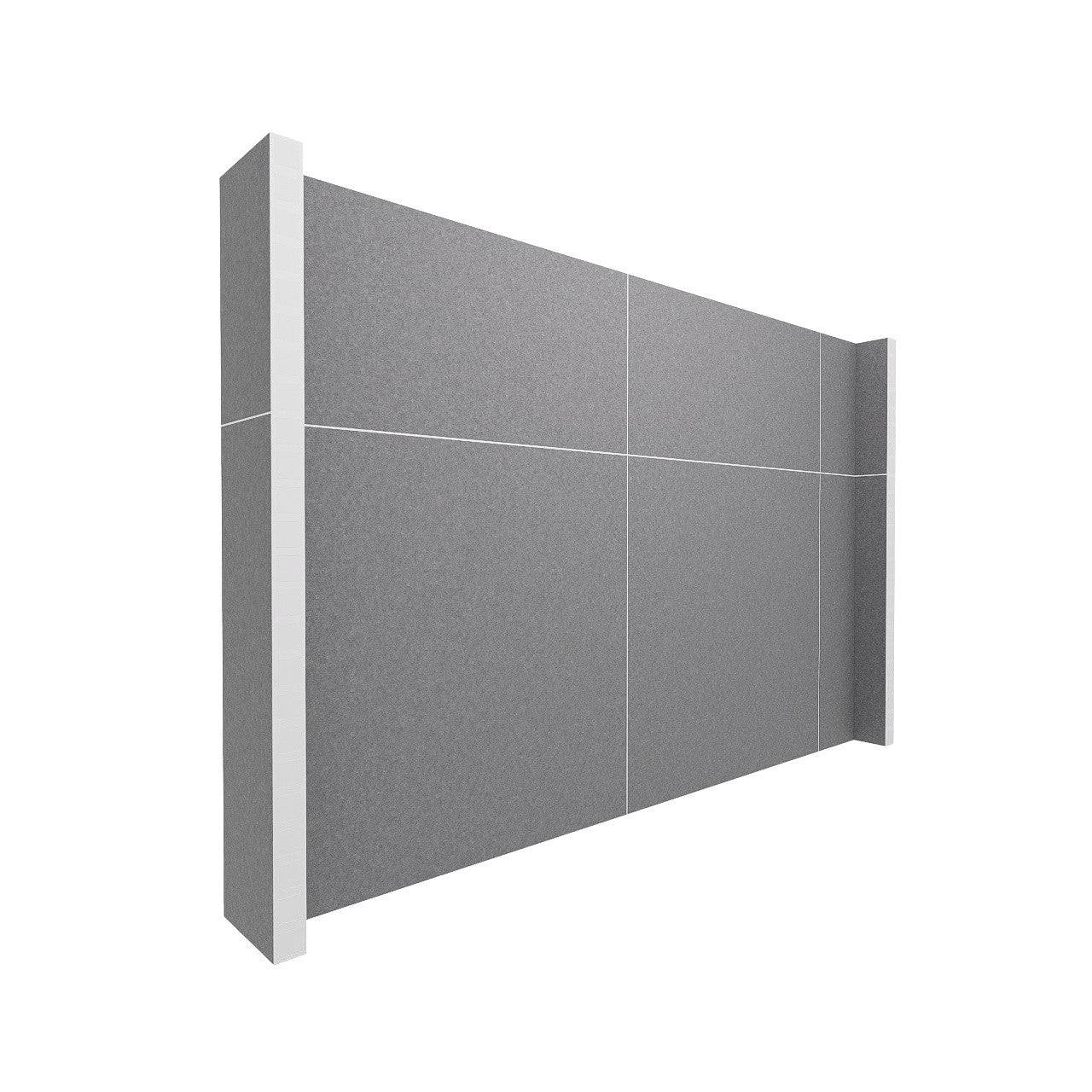 EverPanel® Simple Wall Kit - White Trim