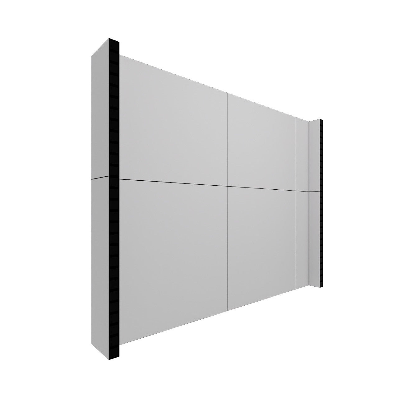 EverPanel® Simple Wall Kit - Black Trim