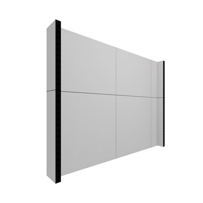 EverPanel® Simple Wall Kit - Black Trim