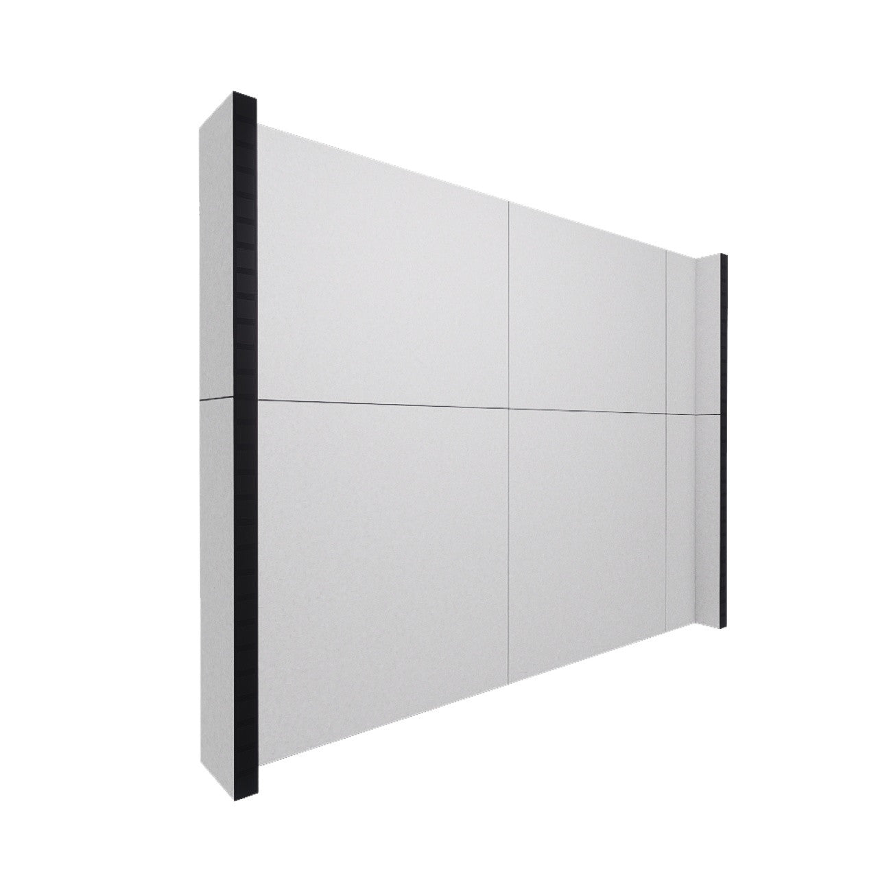 EverPanel® Simple Wall Kit - Black Trim