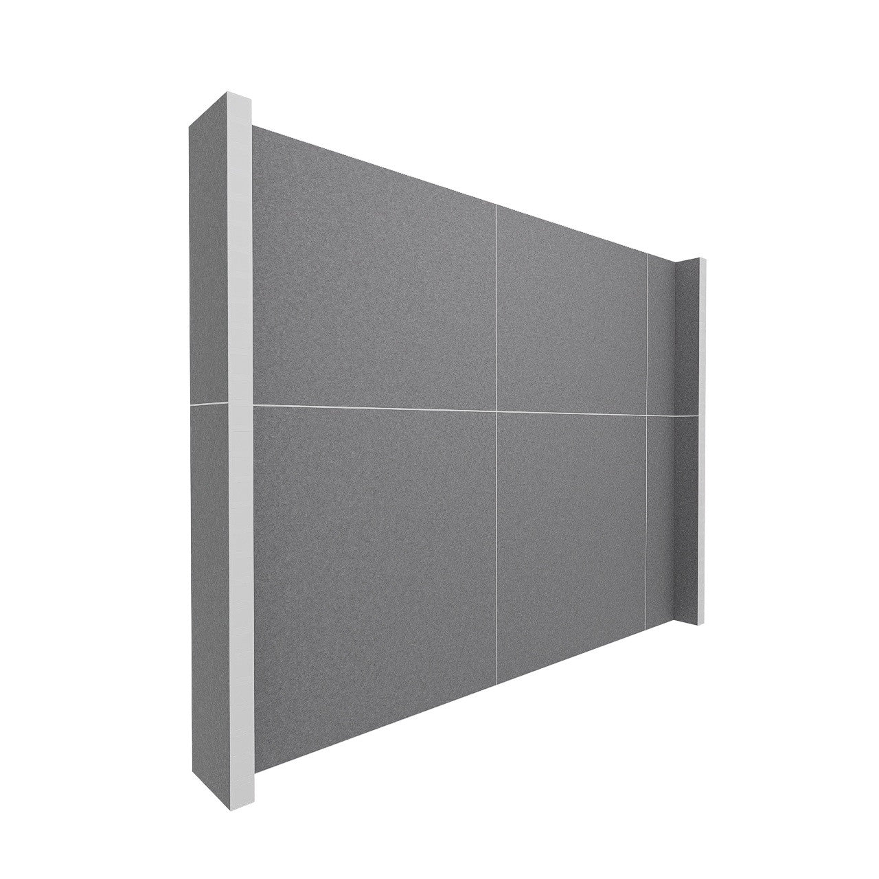 EverPanel® Simple Wall Kit - White Trim