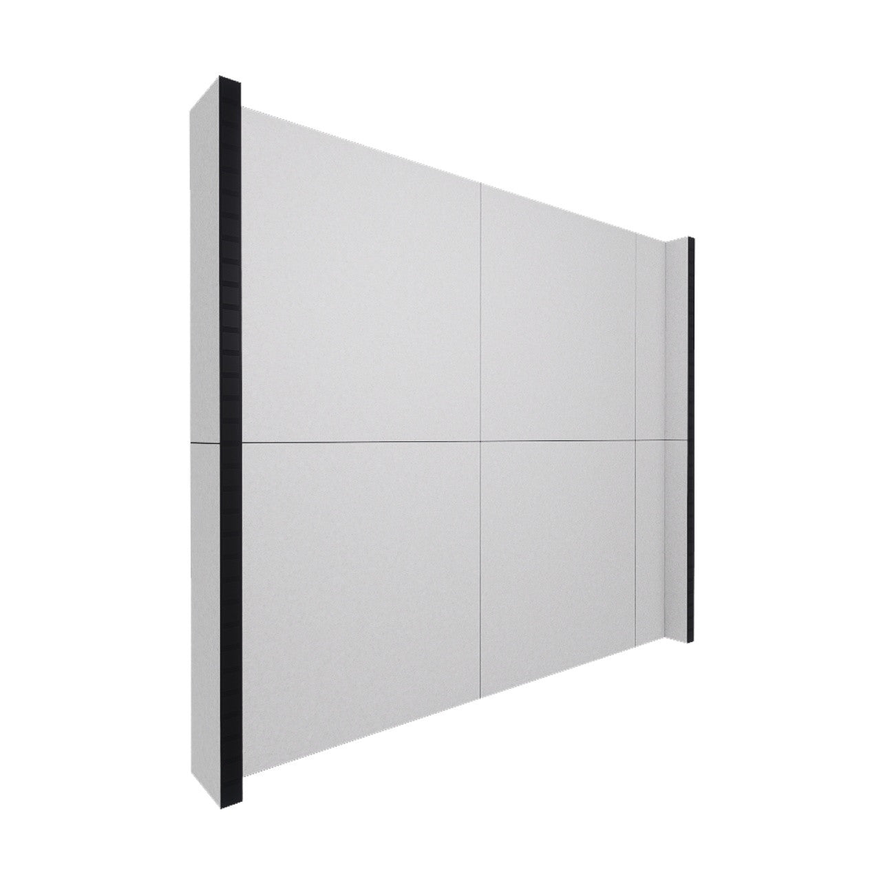 EverPanel® Simple Wall Kit - Black Trim